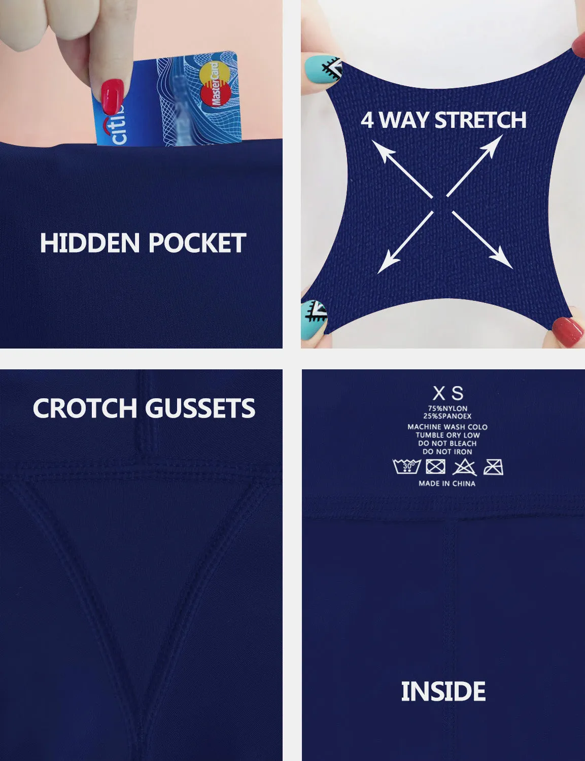 High Waist Jogging Pants navy_Jogging