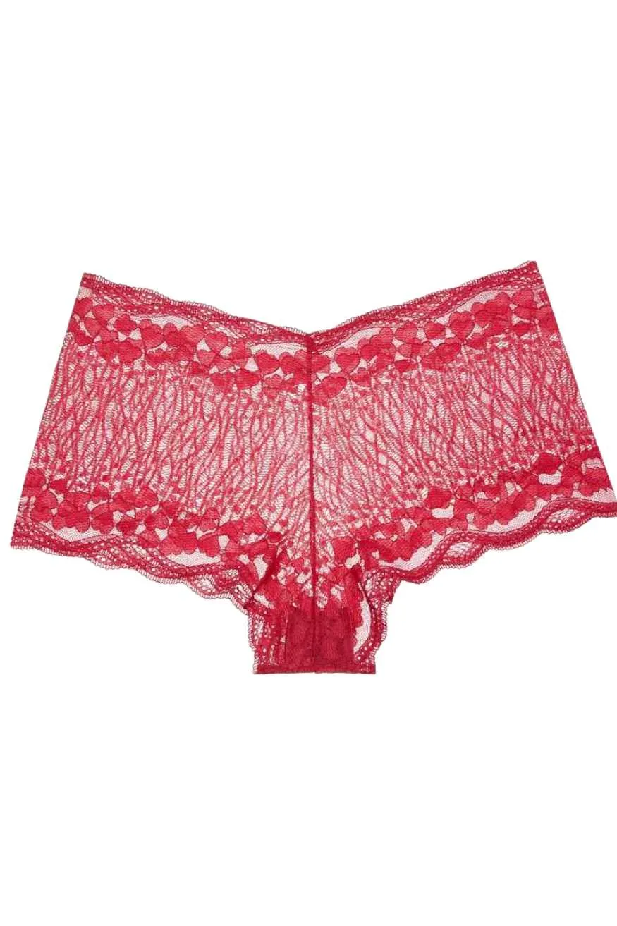 High-waist Lace French Panties