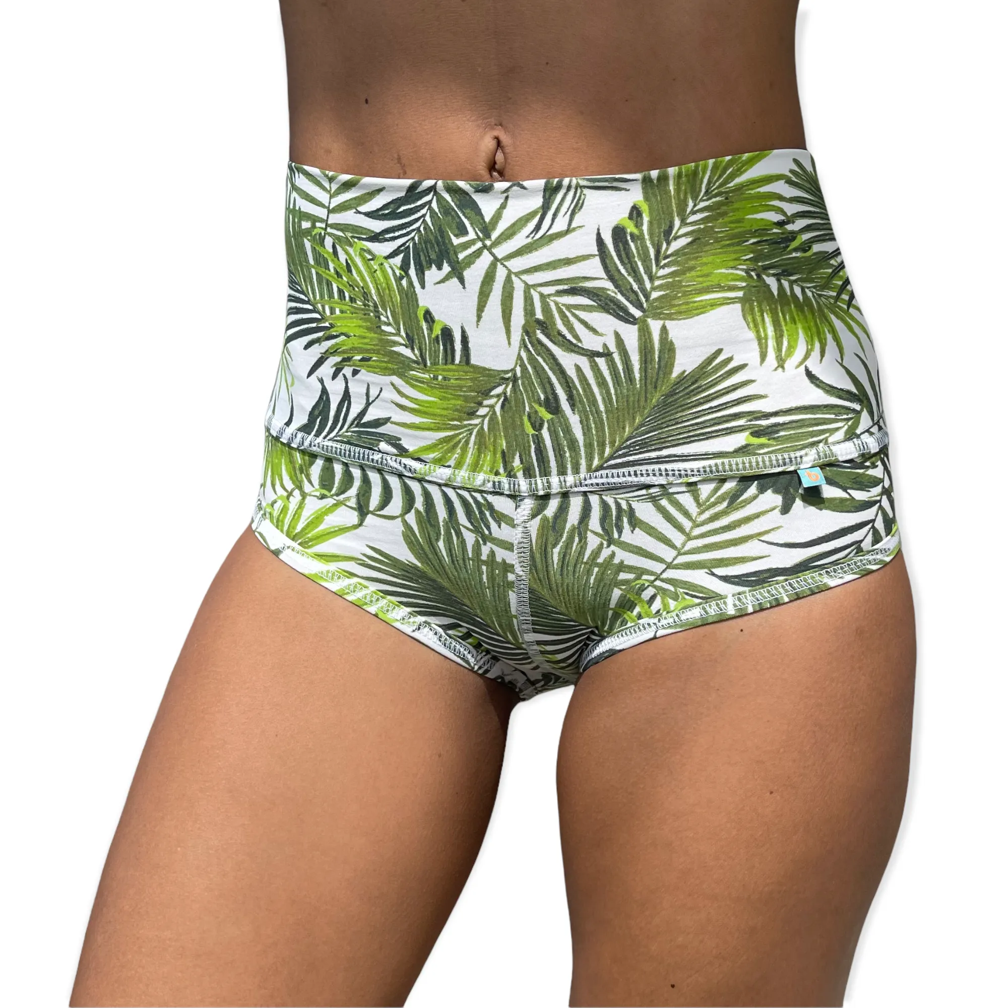 HIGH WAIST MINI SHORTS Botanica