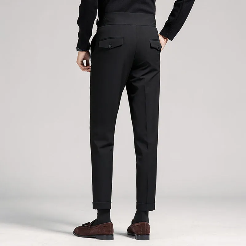 High Waist Slim Fit Naples Trousers