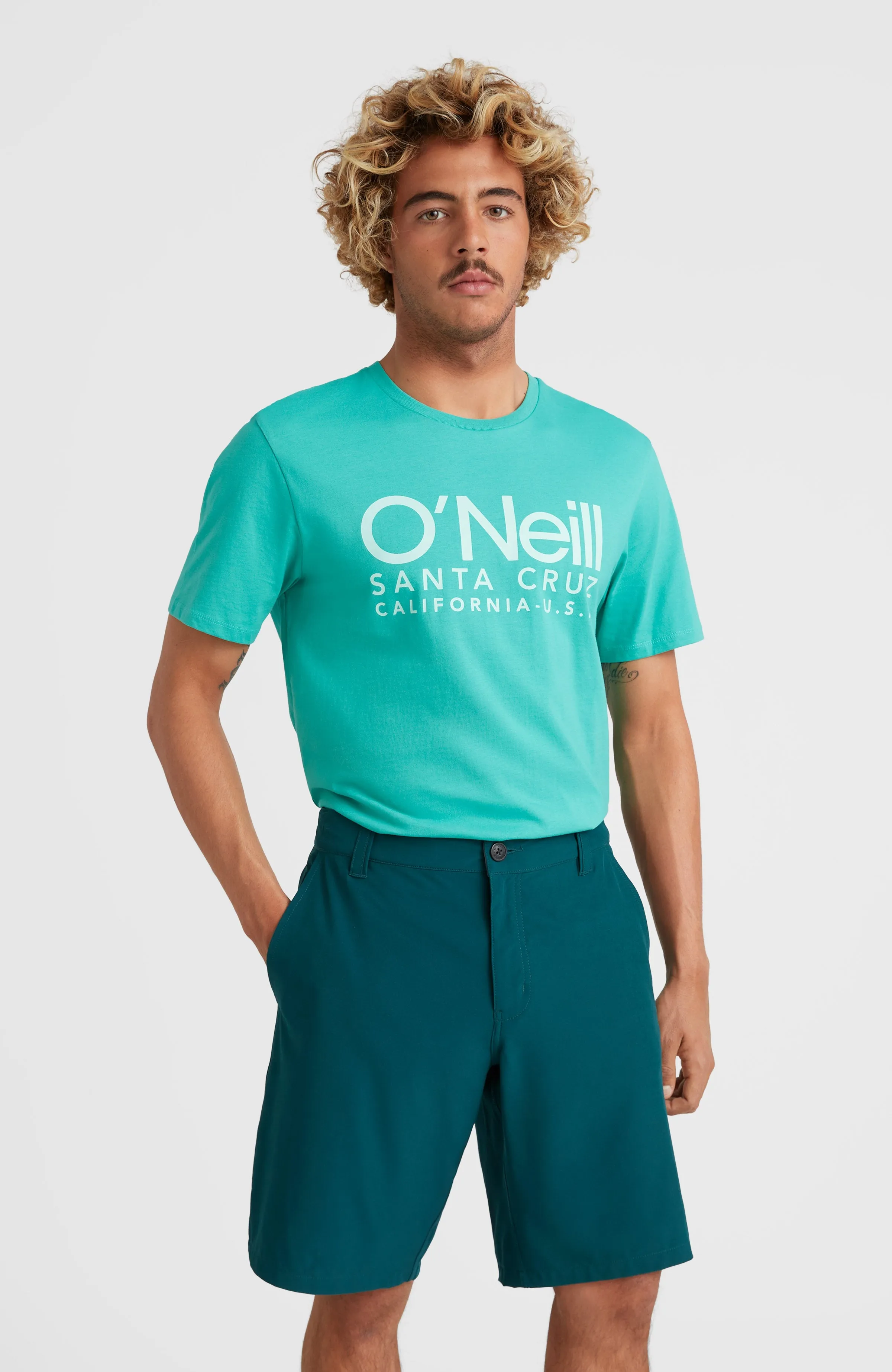 Hybrid Chino Shorts | Deep Teal