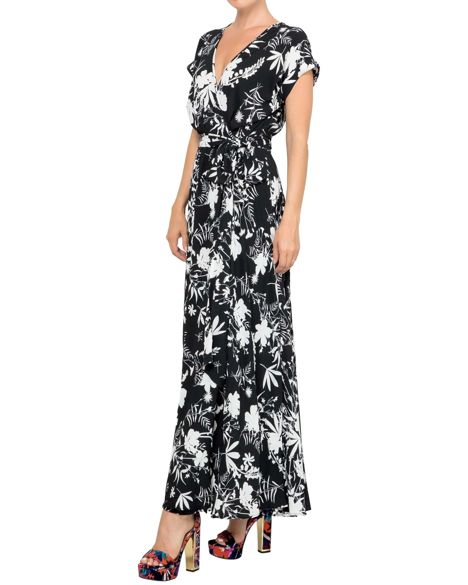 Jasmine Maxi Dress - Dahlia Black