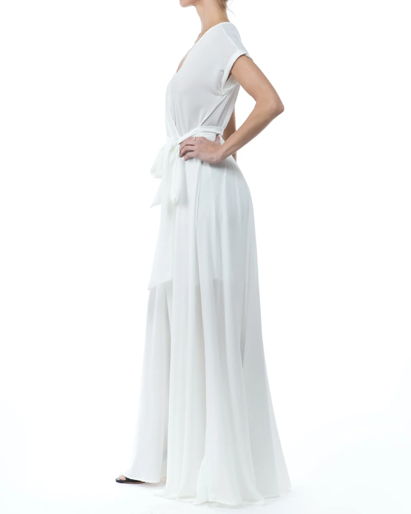 Jasmine Maxi Dress - Ivory