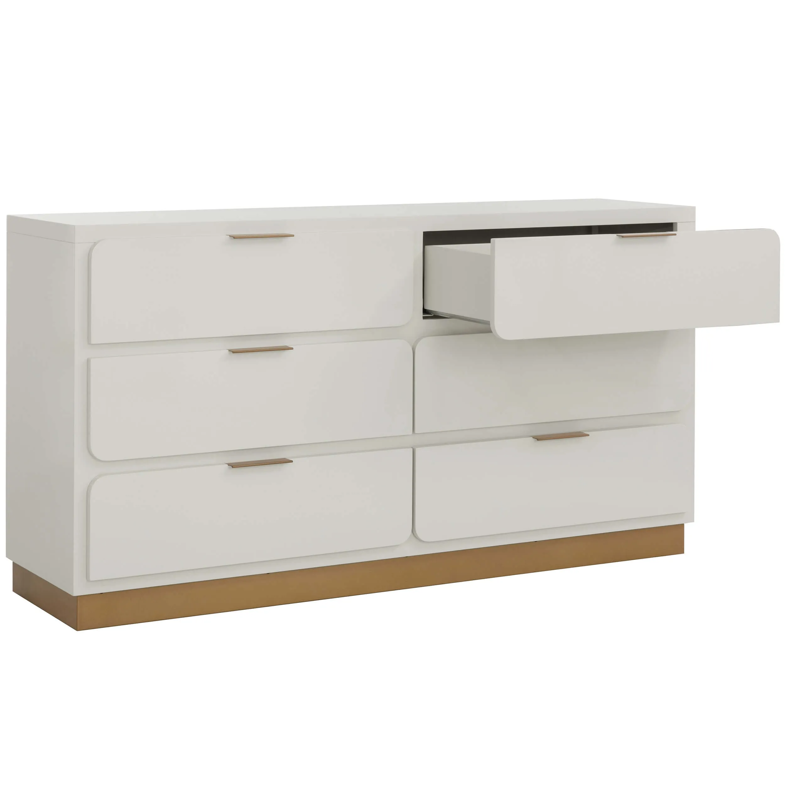 Jenkins Dresser, High Gloss Cream