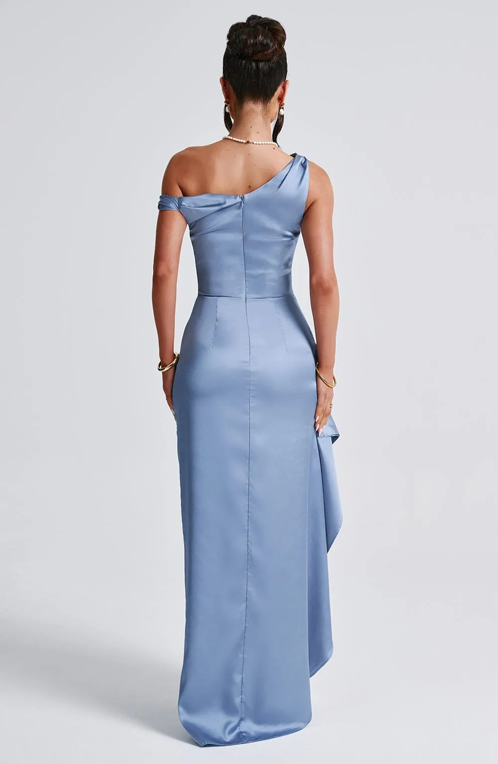 Juliene Maxi Dress - Dusty Blue