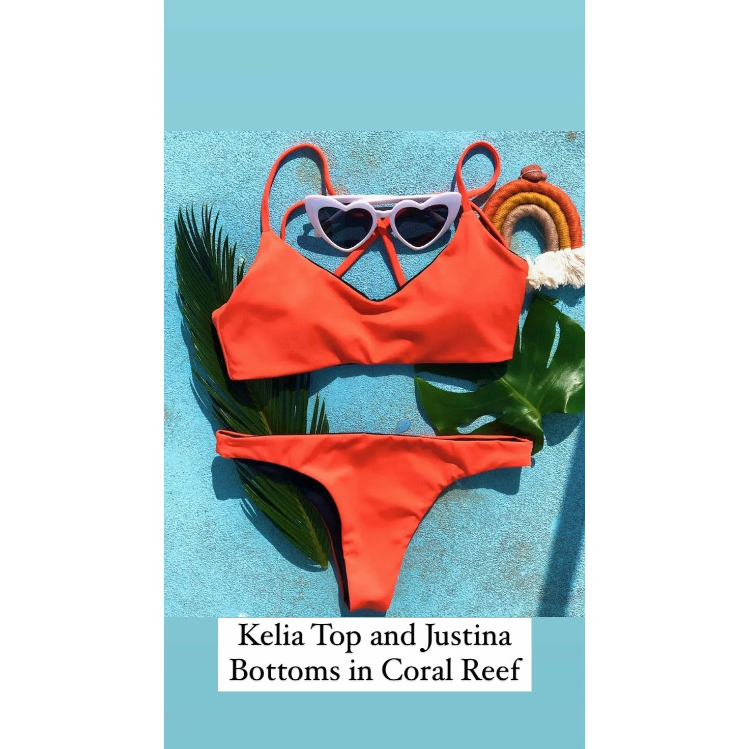 Kelia Twist Back Surf Top