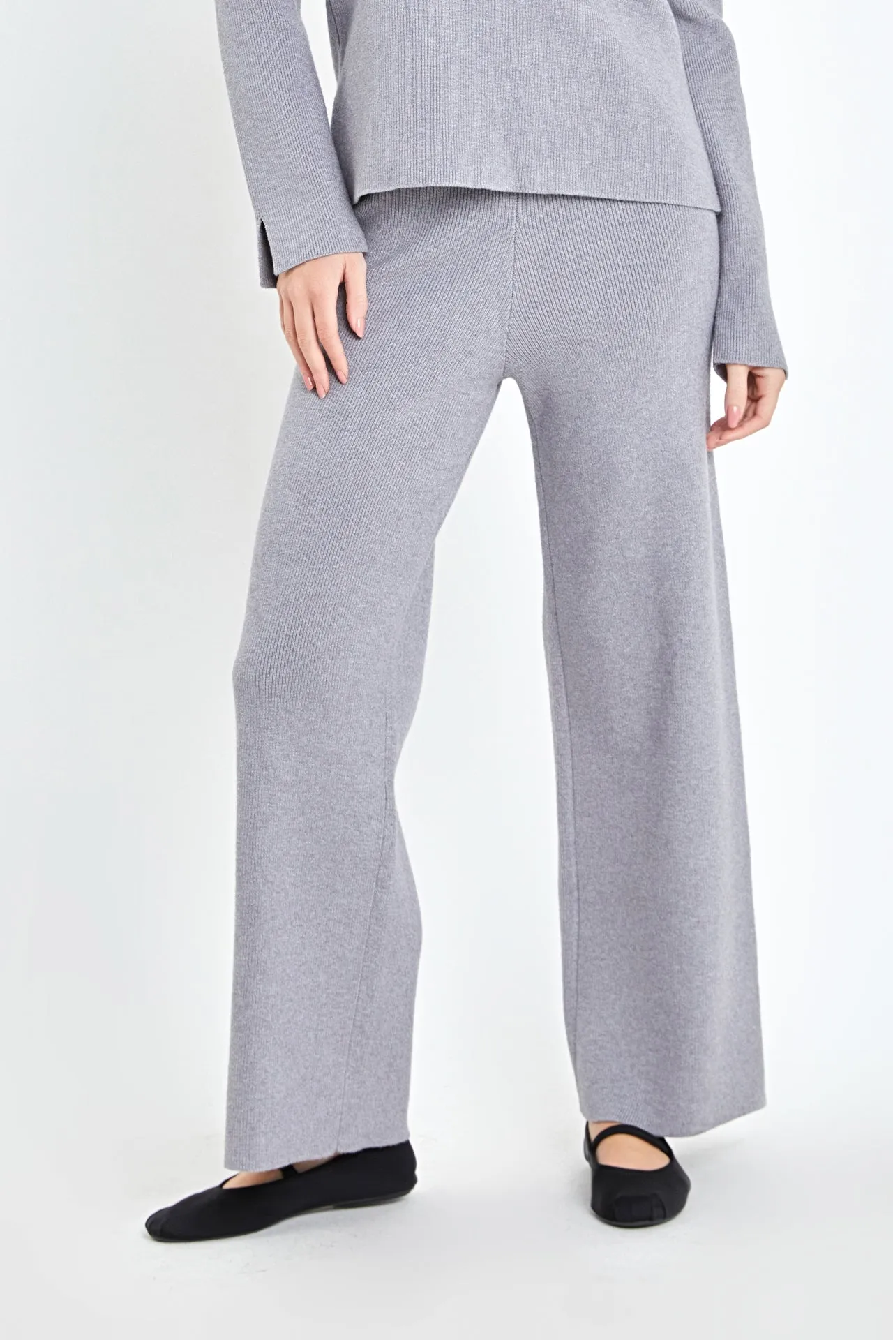 Knit Wide Pants