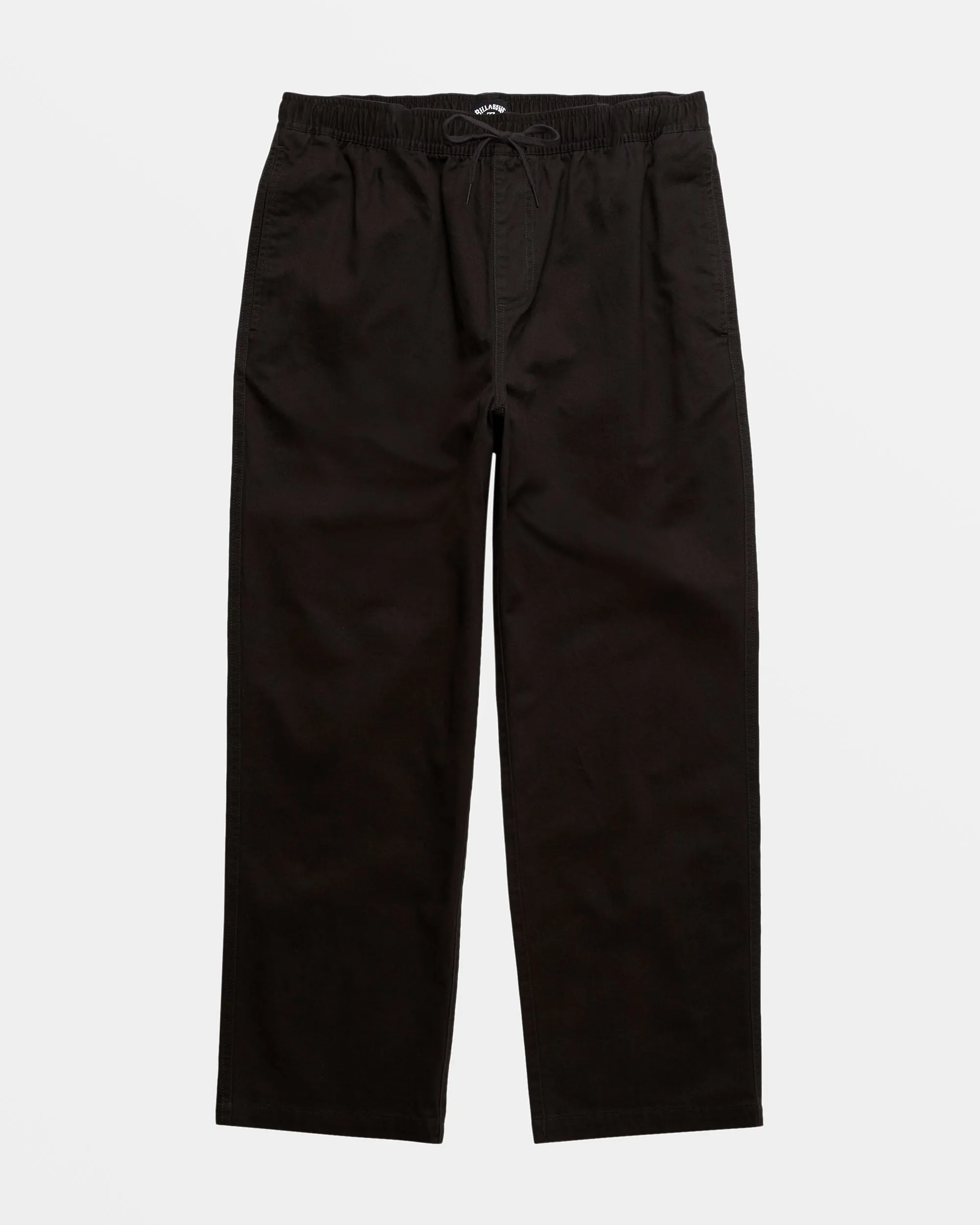 Larry Elastic Waist Pants - Raven