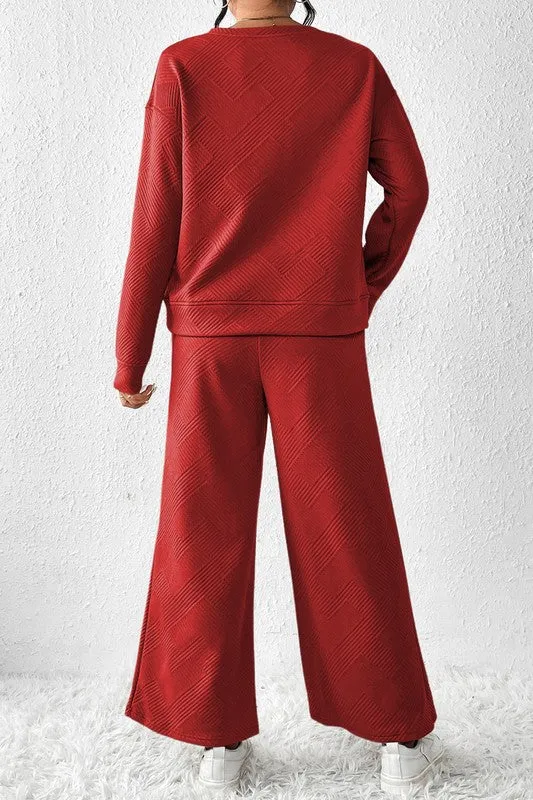 Let's Go Shopping 2 Piece Set Red