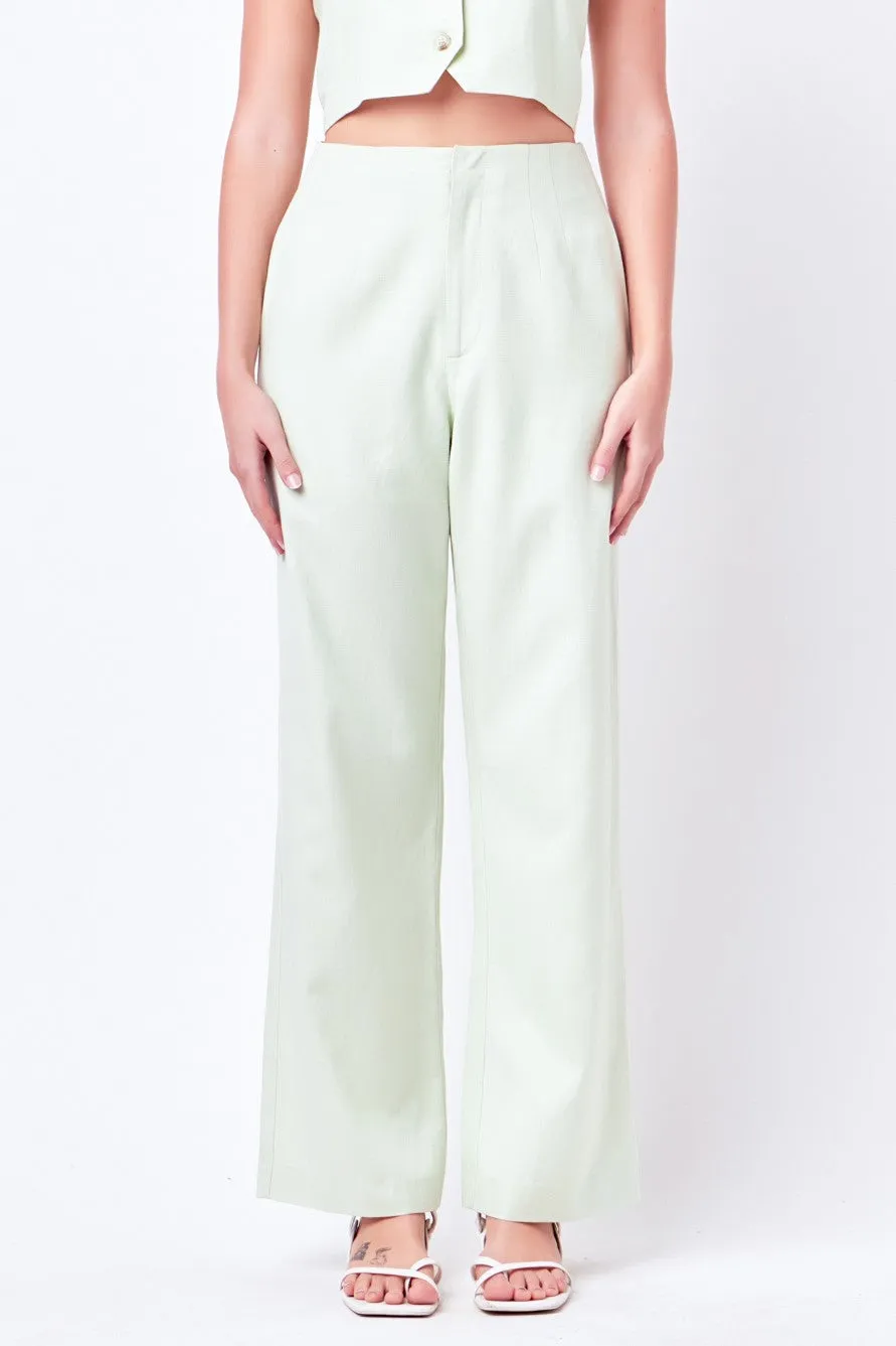 Linen Blend Pants