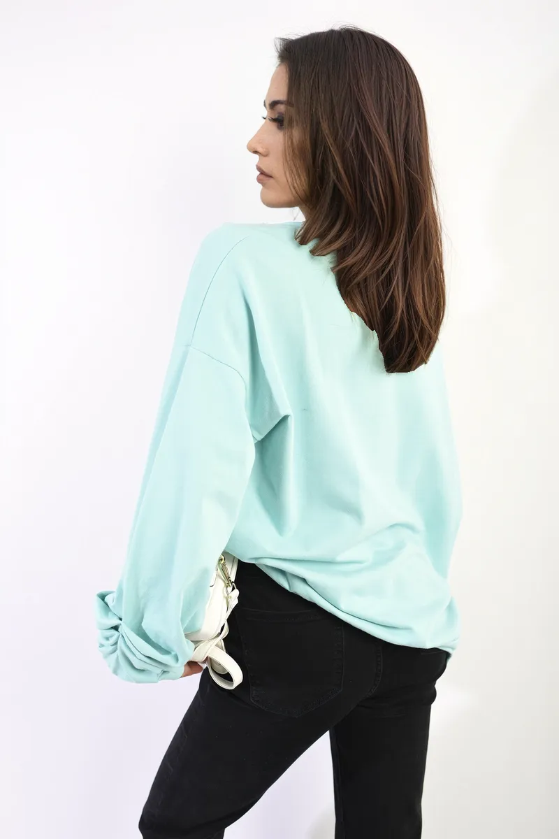 Long Sleeve Bow Detail Jumper