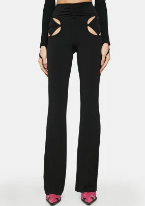 Losange Cut Out Pants