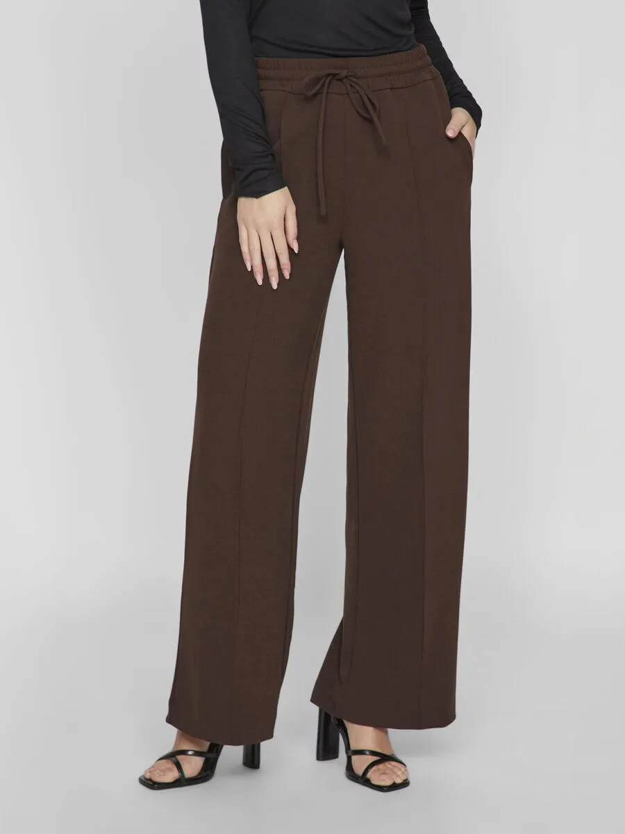 Luna Wide Leg Pants (Coffee Bean)