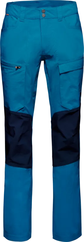 Mammut Men&#x27;s Zinal Hybrid Pants Deep Ice/Marine | Buy Mammut Men&#x27;s Zinal Hybrid Pants Deep Ice/Marine here | Outnorth