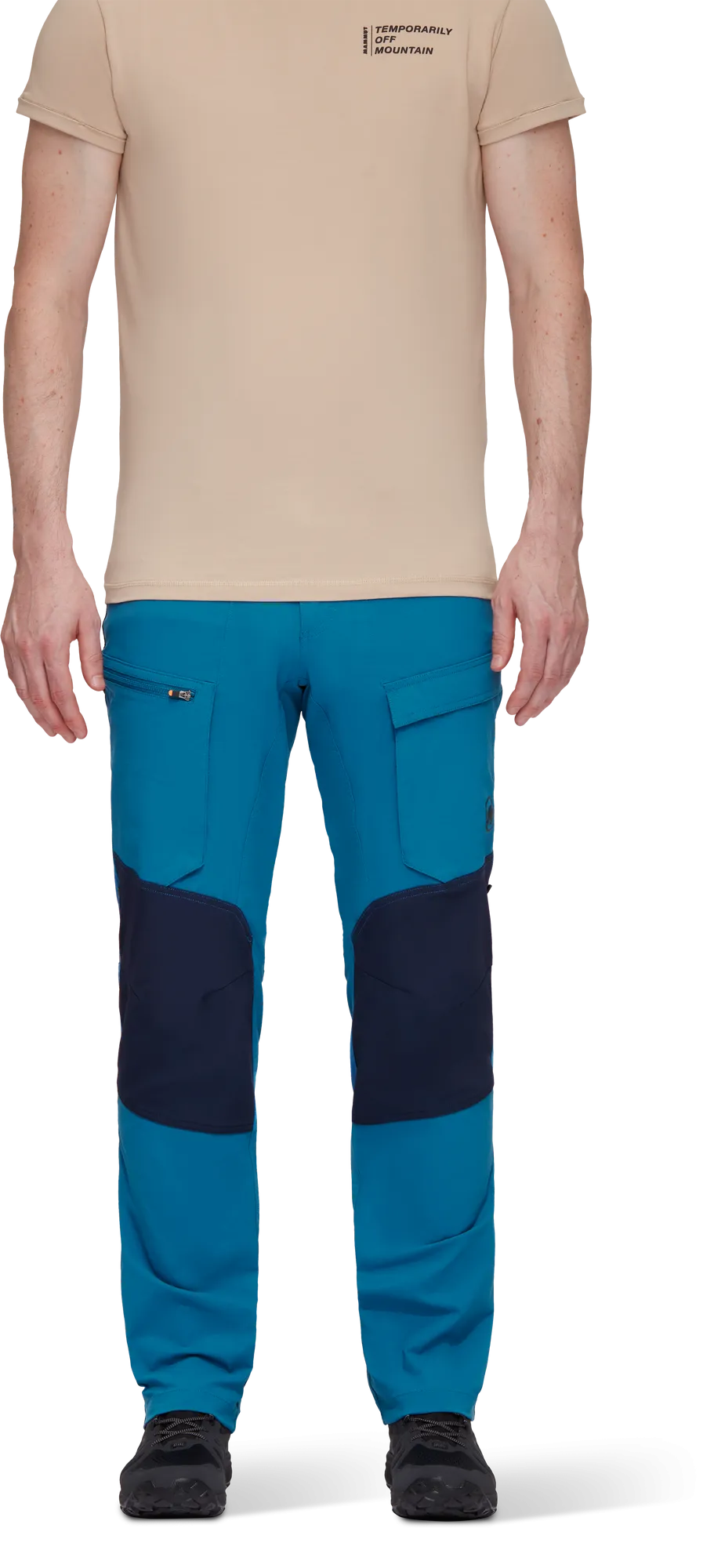 Mammut Men&#x27;s Zinal Hybrid Pants Deep Ice/Marine | Buy Mammut Men&#x27;s Zinal Hybrid Pants Deep Ice/Marine here | Outnorth