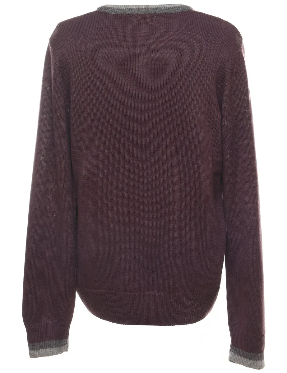 Maroon Jumper - XL