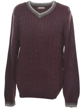 Maroon Jumper - XL