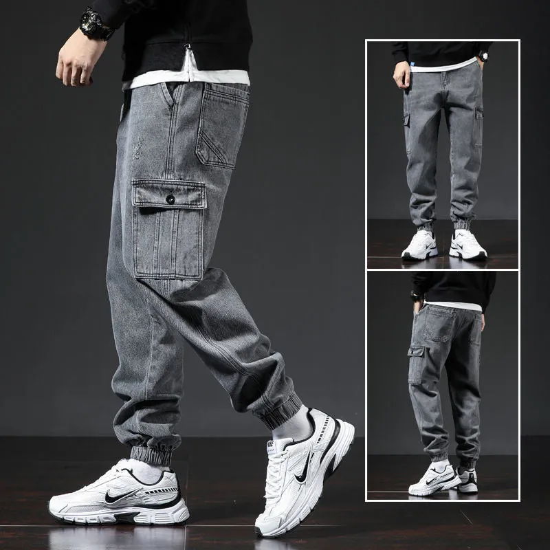 Men's Casual Multi-pocket Jeans