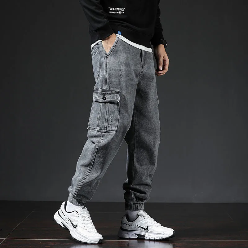 Men's Casual Multi-pocket Jeans