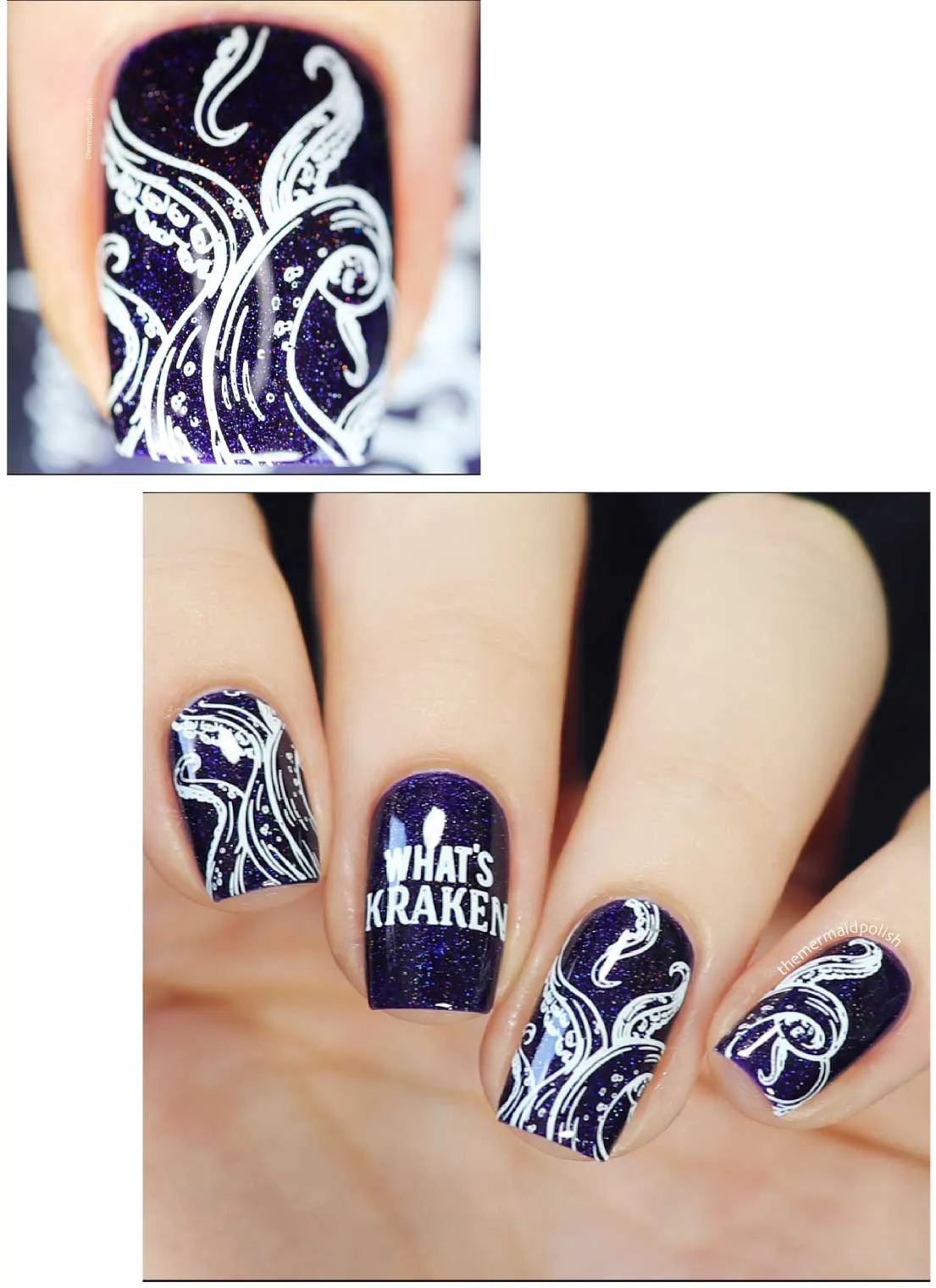 Mermaid Life 2 - Uber Chic Stamping Plate