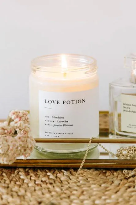 Minimalist Candle- Love Potion