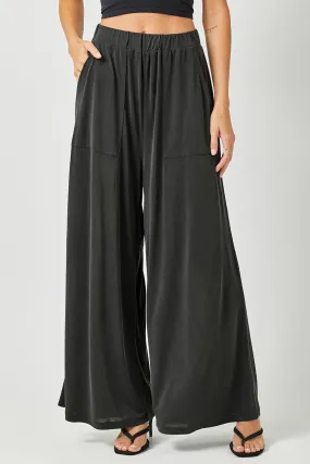 Modal Wide Leg Pants