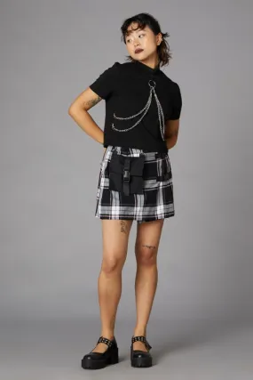 Nancy Pink Tartan Mini Skirt