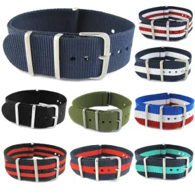 Nato Nylon Watch Straps Compatible with the Fossil Hybrid Gazer