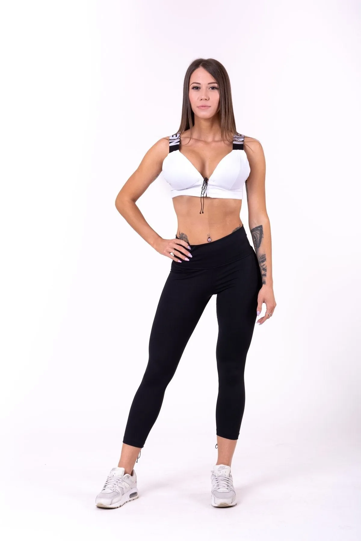 Nebbia Lace-Up 7-8 Leggings 661 - Black