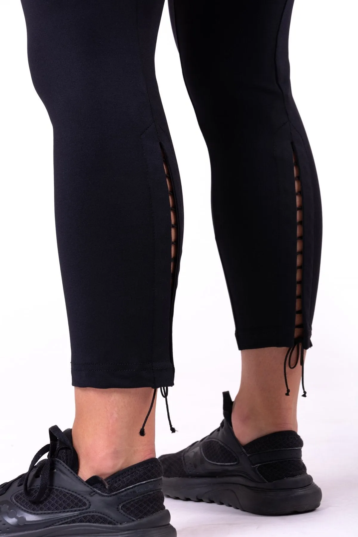 Nebbia Lace-Up 7-8 Leggings 661 - Black