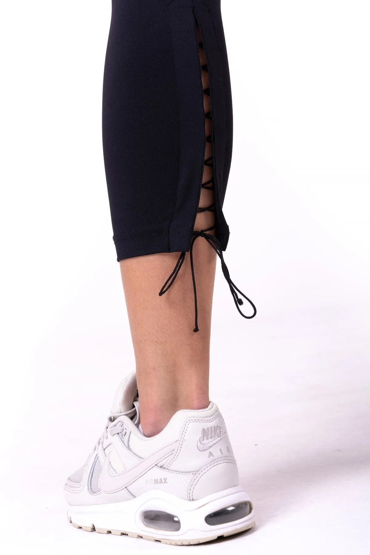 Nebbia Lace-Up 7-8 Leggings 661 - Black