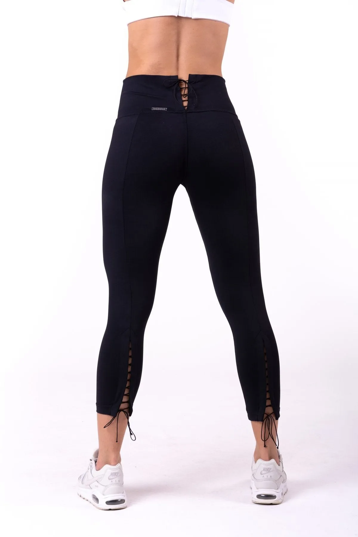 Nebbia Lace-Up 7-8 Leggings 661 - Black