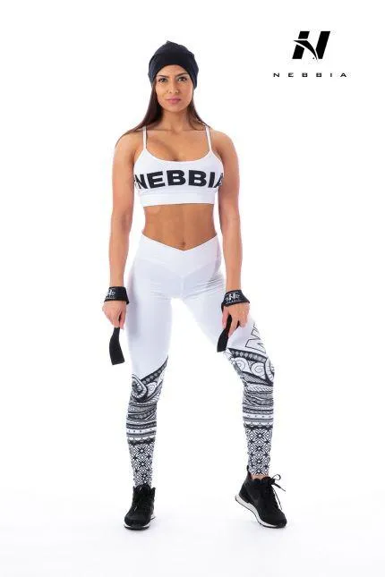 Nebbia Tights Tattoo 215 - White