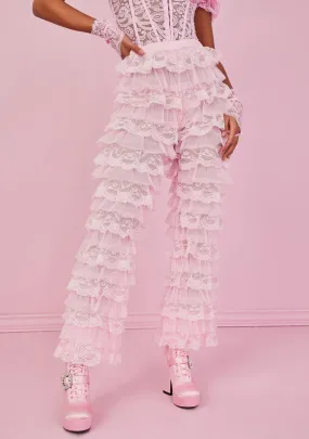 Ode To Romance Ruffle Pants