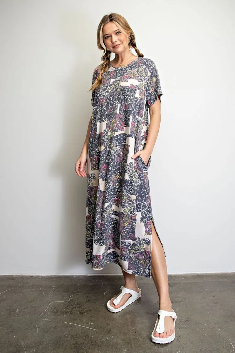 Paisley Maxi Dress