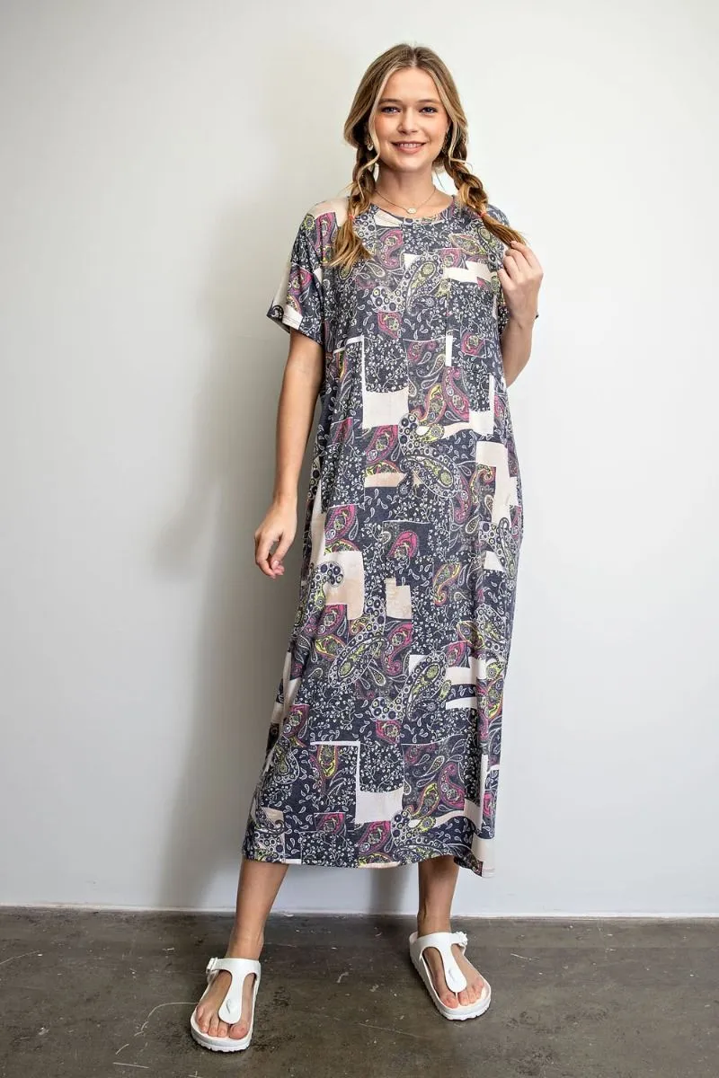 Paisley Maxi Dress