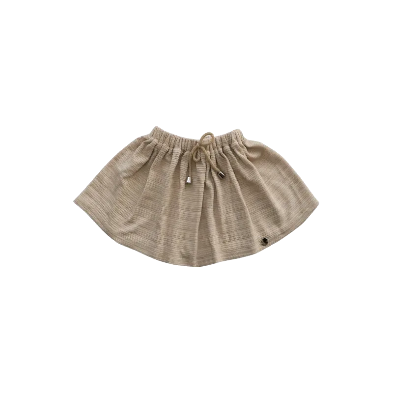 PAVONADA Bibiana Skirt Beige