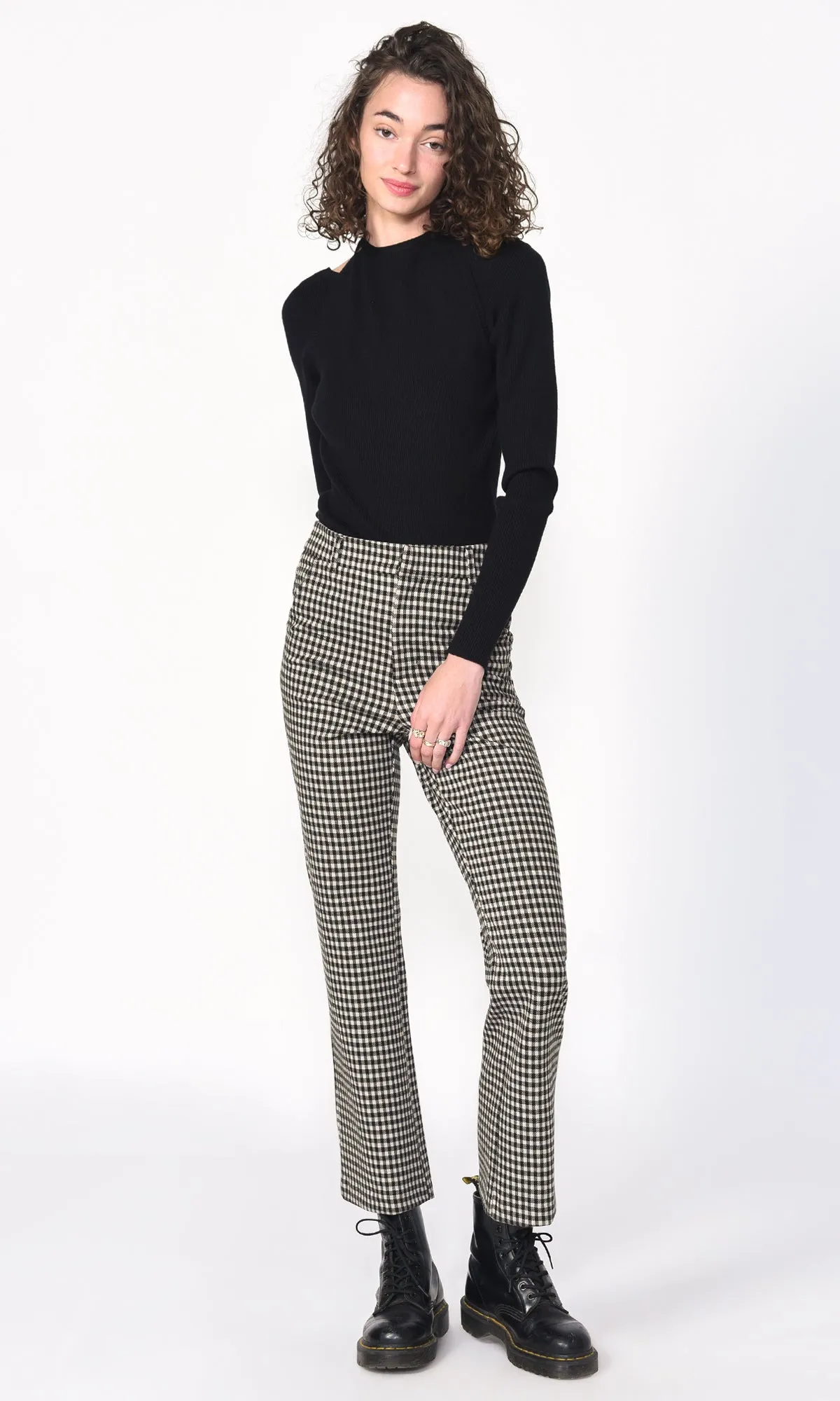 Philly Check Ponti Trousers