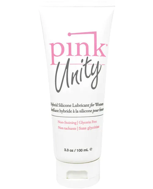 Pink Unity Hybrid Silicone Based Lubricant 3.3 oz.