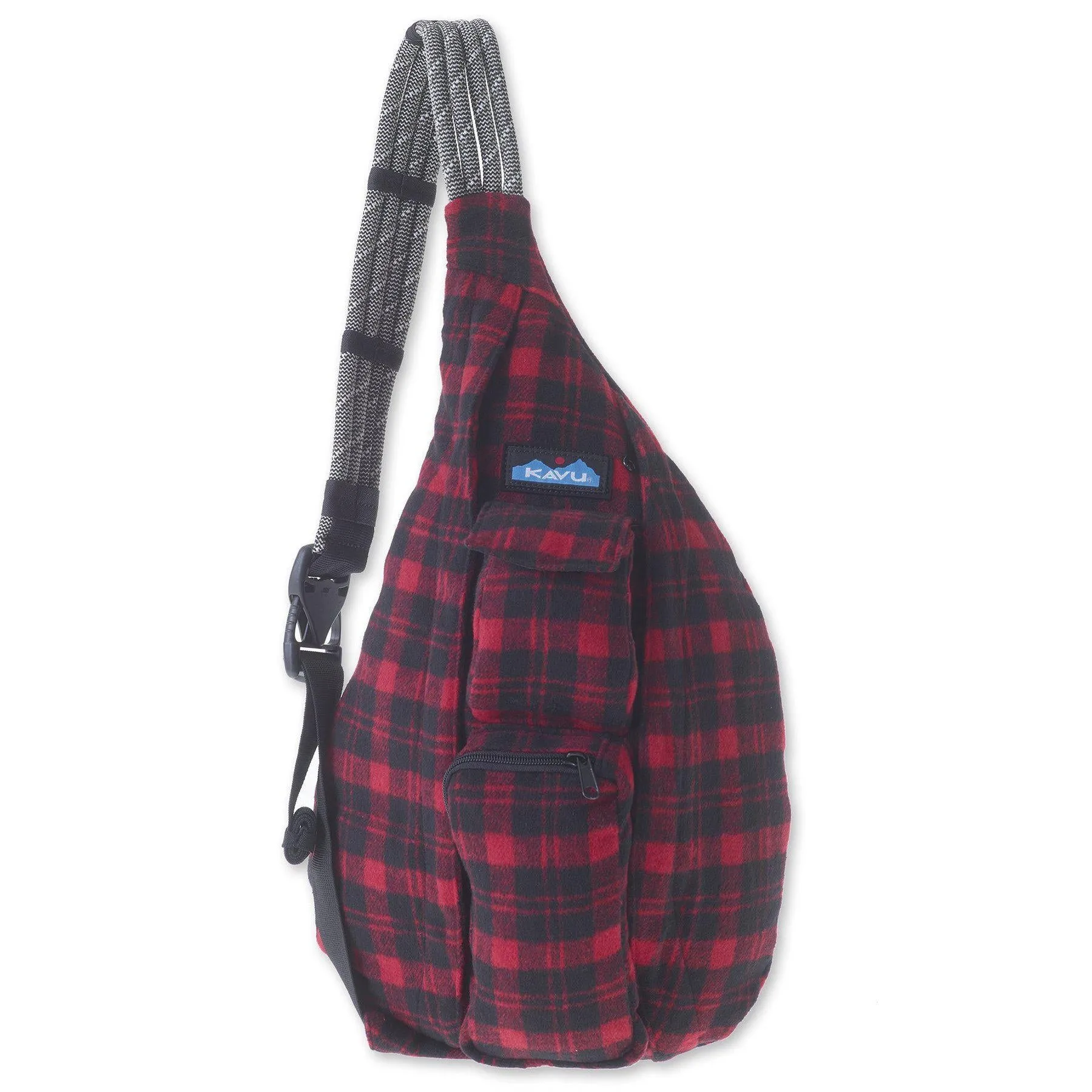 Plaid Rope Lumberjack Bag