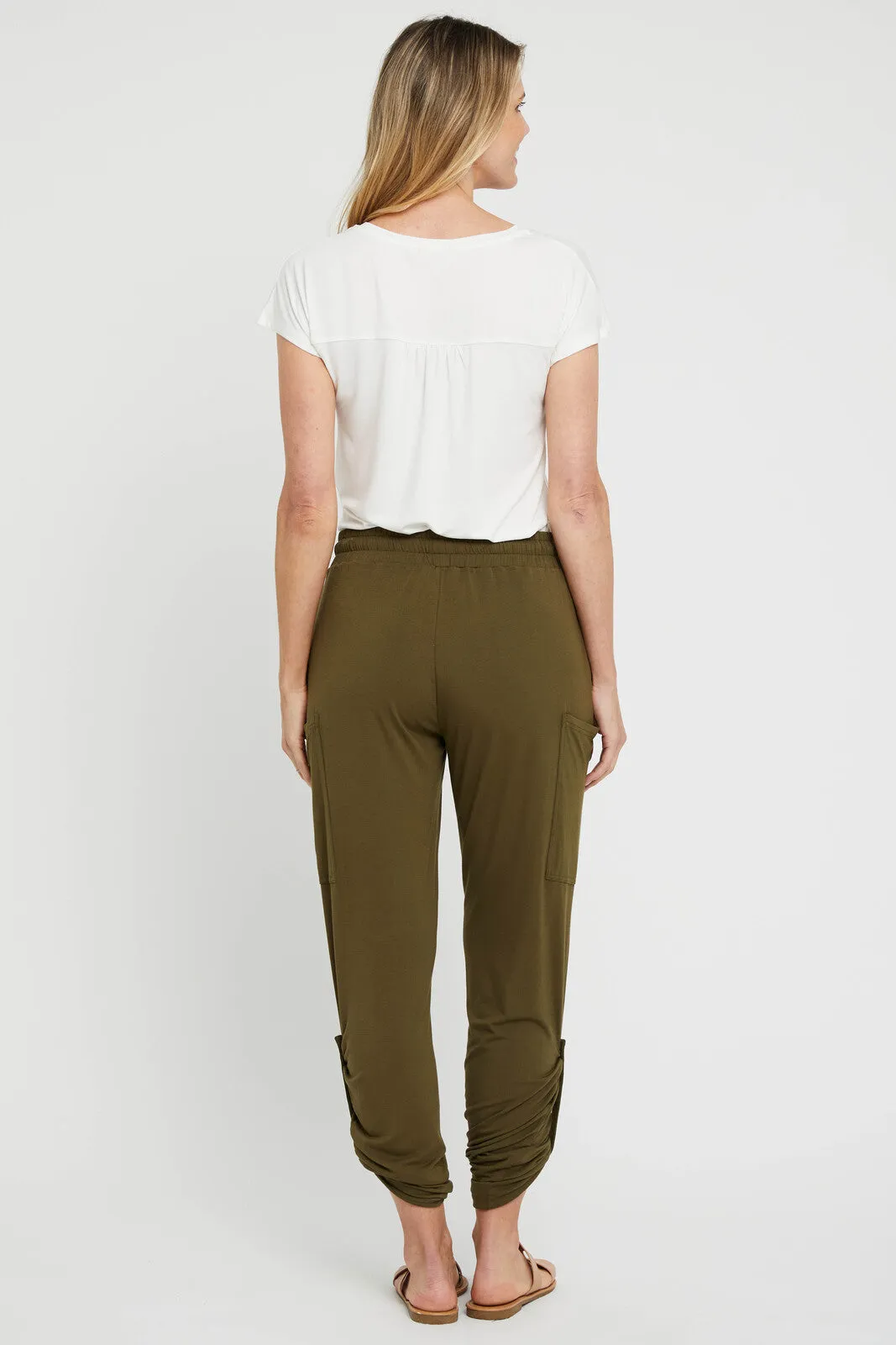 Pocket Pants - Dark Olive