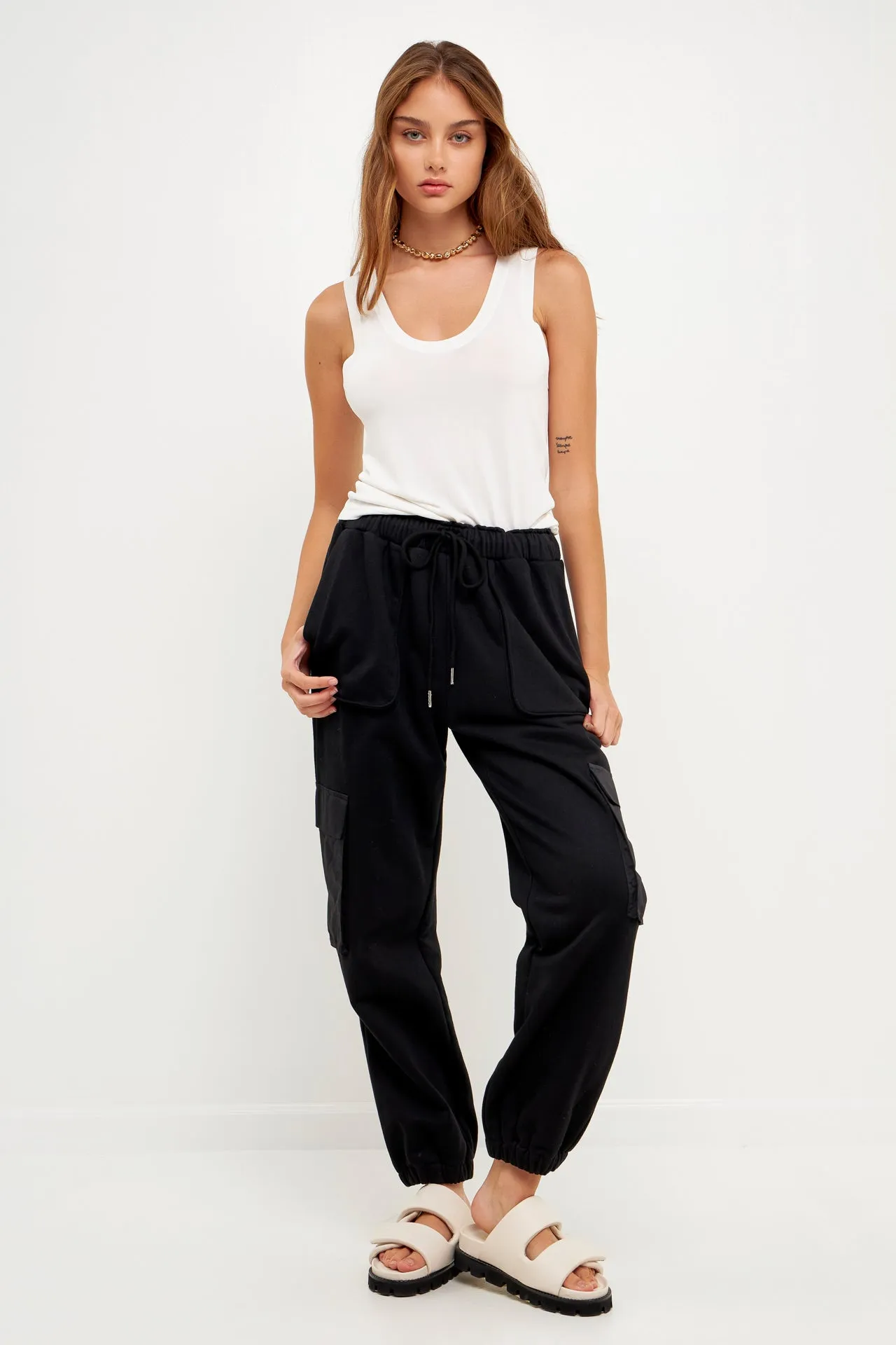 Pockets Detail Loungewear Pants