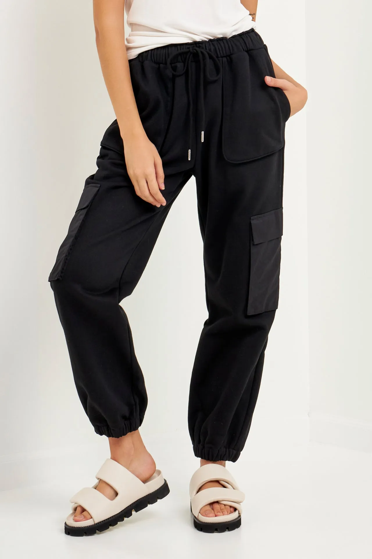 Pockets Detail Loungewear Pants