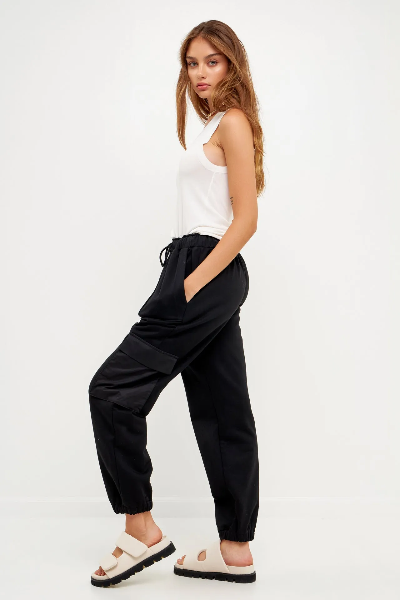 Pockets Detail Loungewear Pants