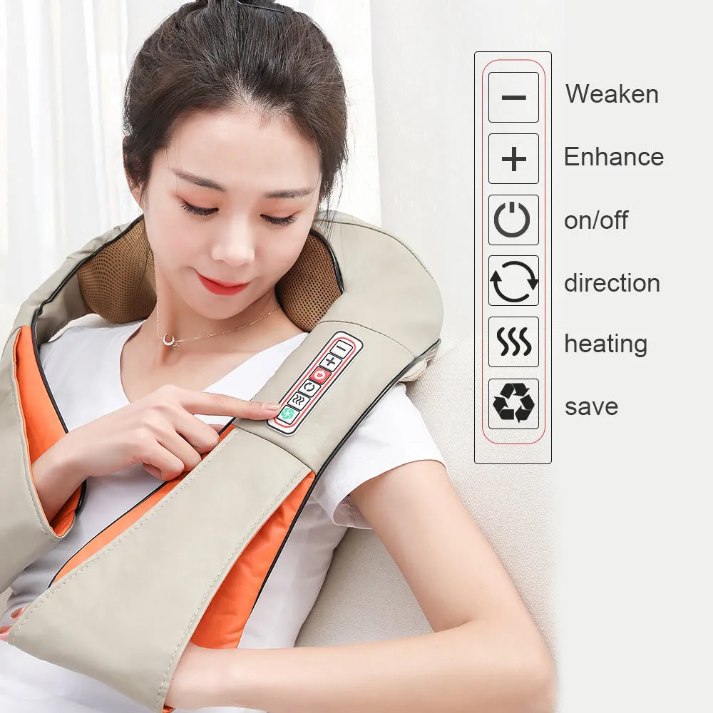 Portable Heated Neck Back Massager