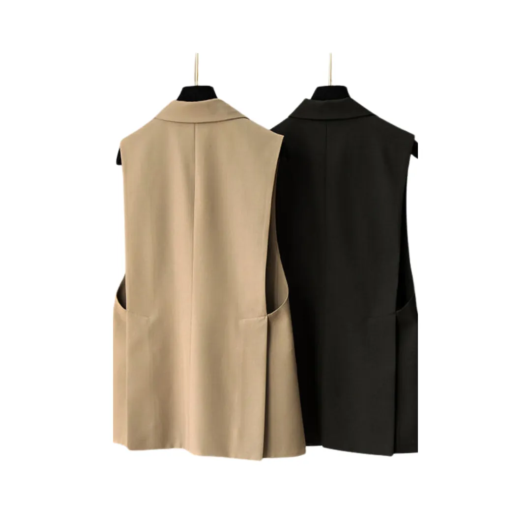 Pre Order:  High-End Minimalist Solid Vest