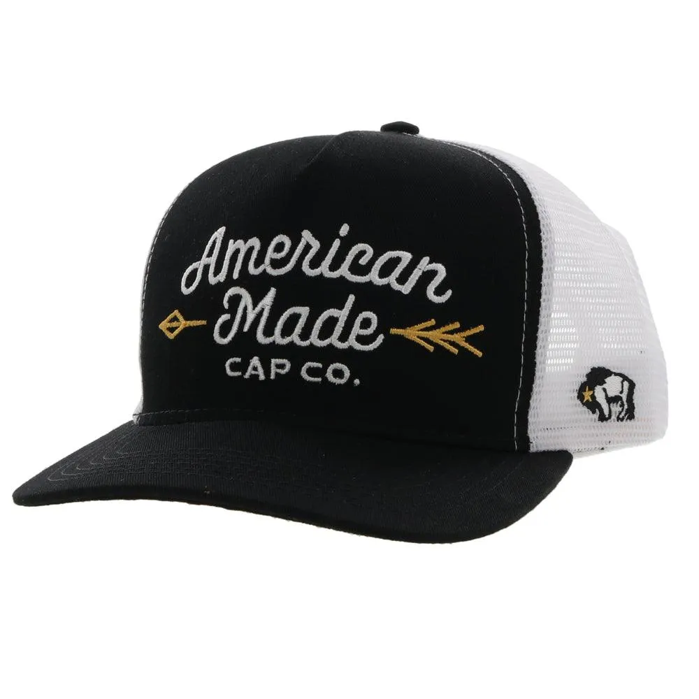 "AMCC" Hooey Black/White Hat