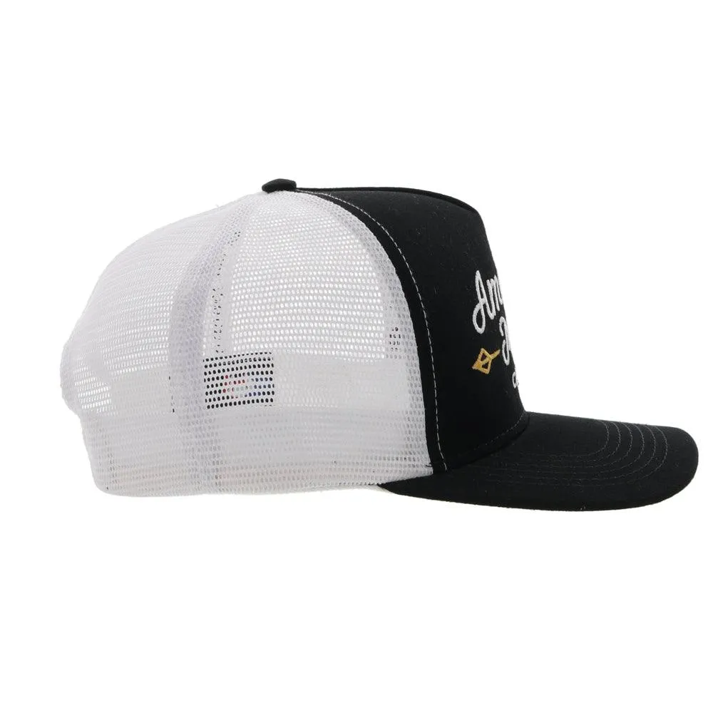 "AMCC" Hooey Black/White Hat