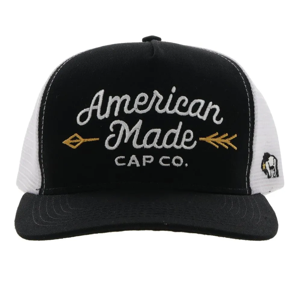 "AMCC" Hooey Black/White Hat