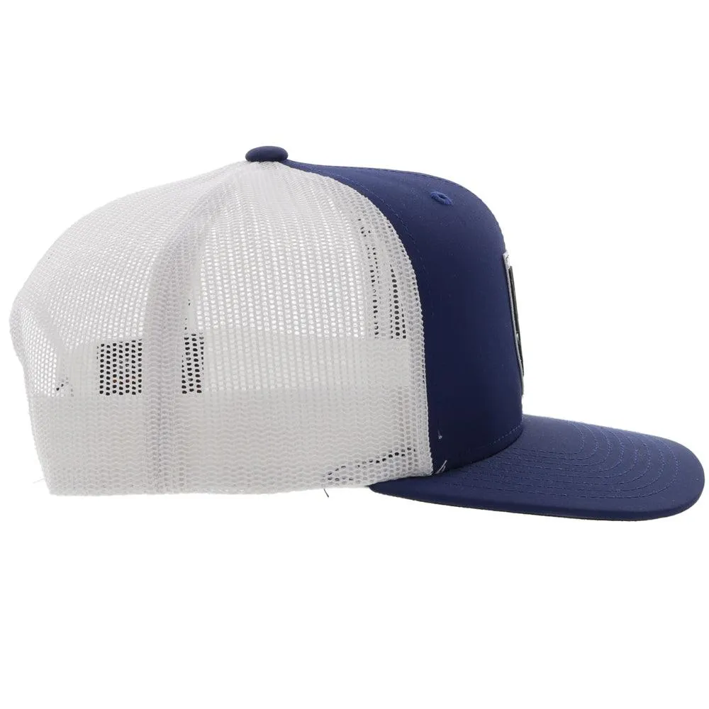 "Bronx" Navy/White Hat